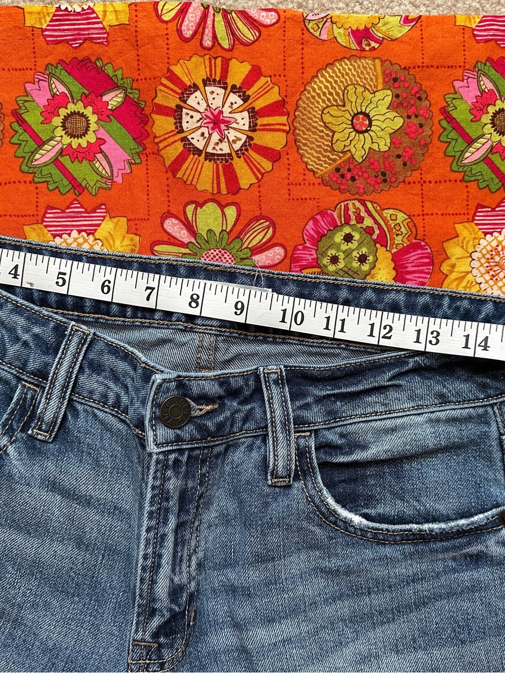 HIDDEN Distressed Blue Jeans - Picture 8 of 13